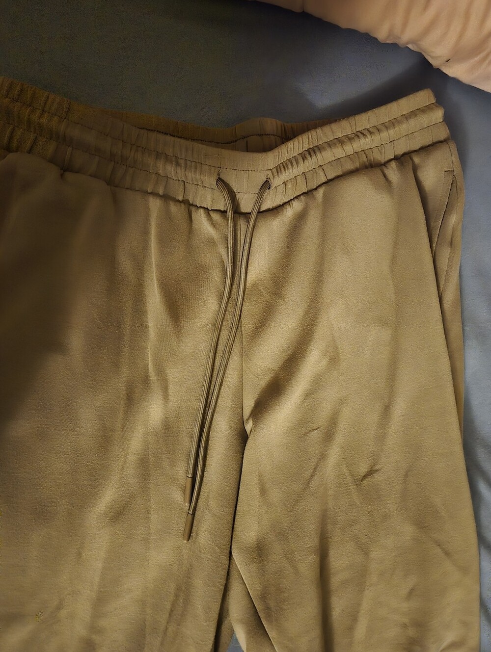 Danskin Light Brown Drawstring Sweat Pants.
